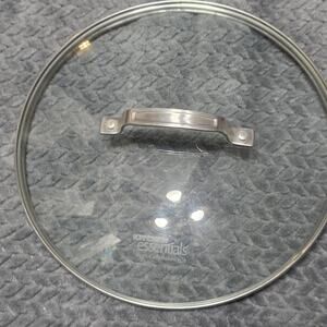 Kitchen Essentials Calphalon 10" Inner 10.5" Outer Glass Lid Stainless Rim Repla